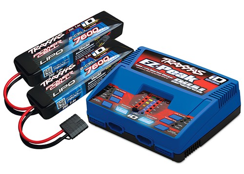 Traxxas 7600mah lipo akku - 2x,