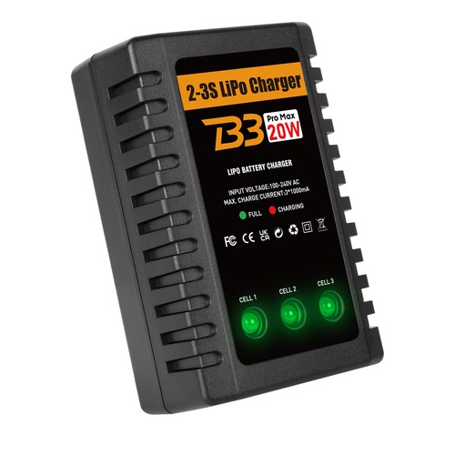 Lipo akkuladegerät 3s - lipo-akkuladegerät, 2s-3s