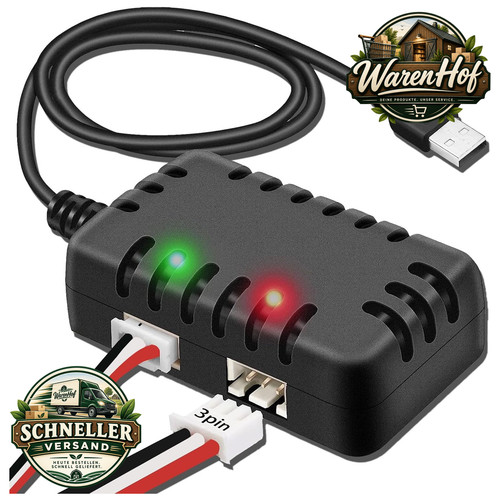 Ladegerät lipo 2s akku - 7.4v,